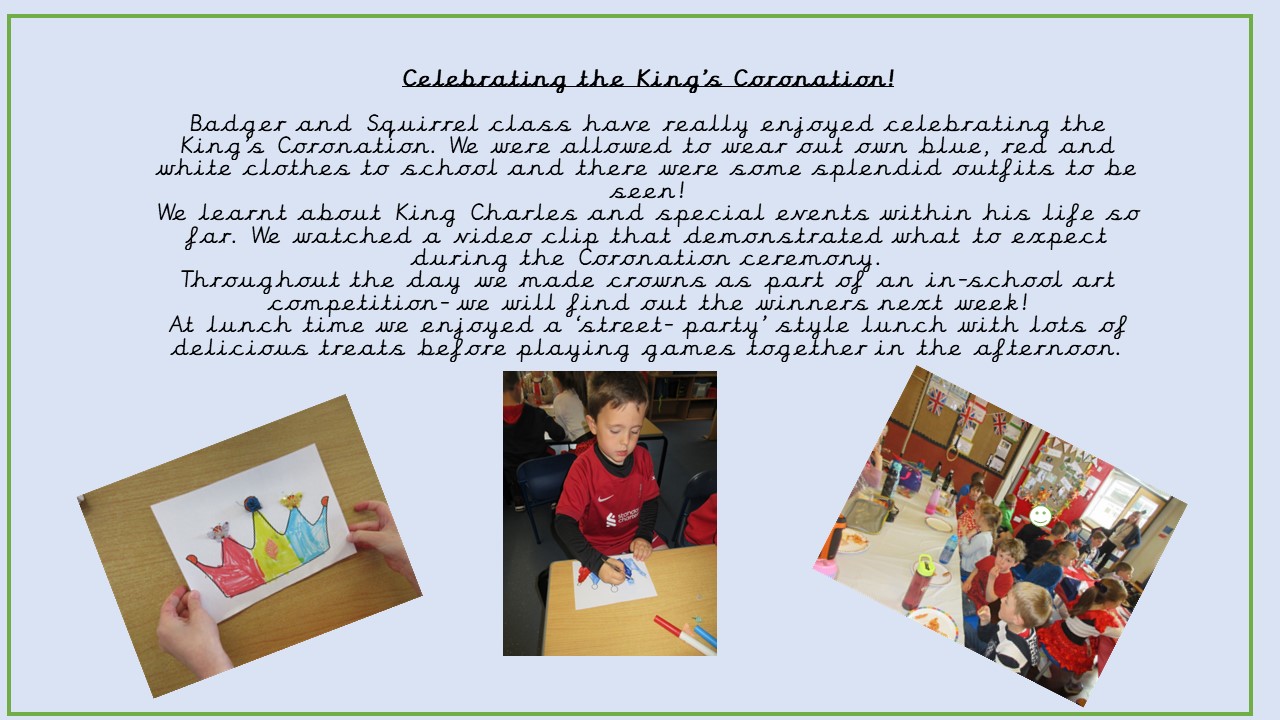 Look at our Coronation celebrations!