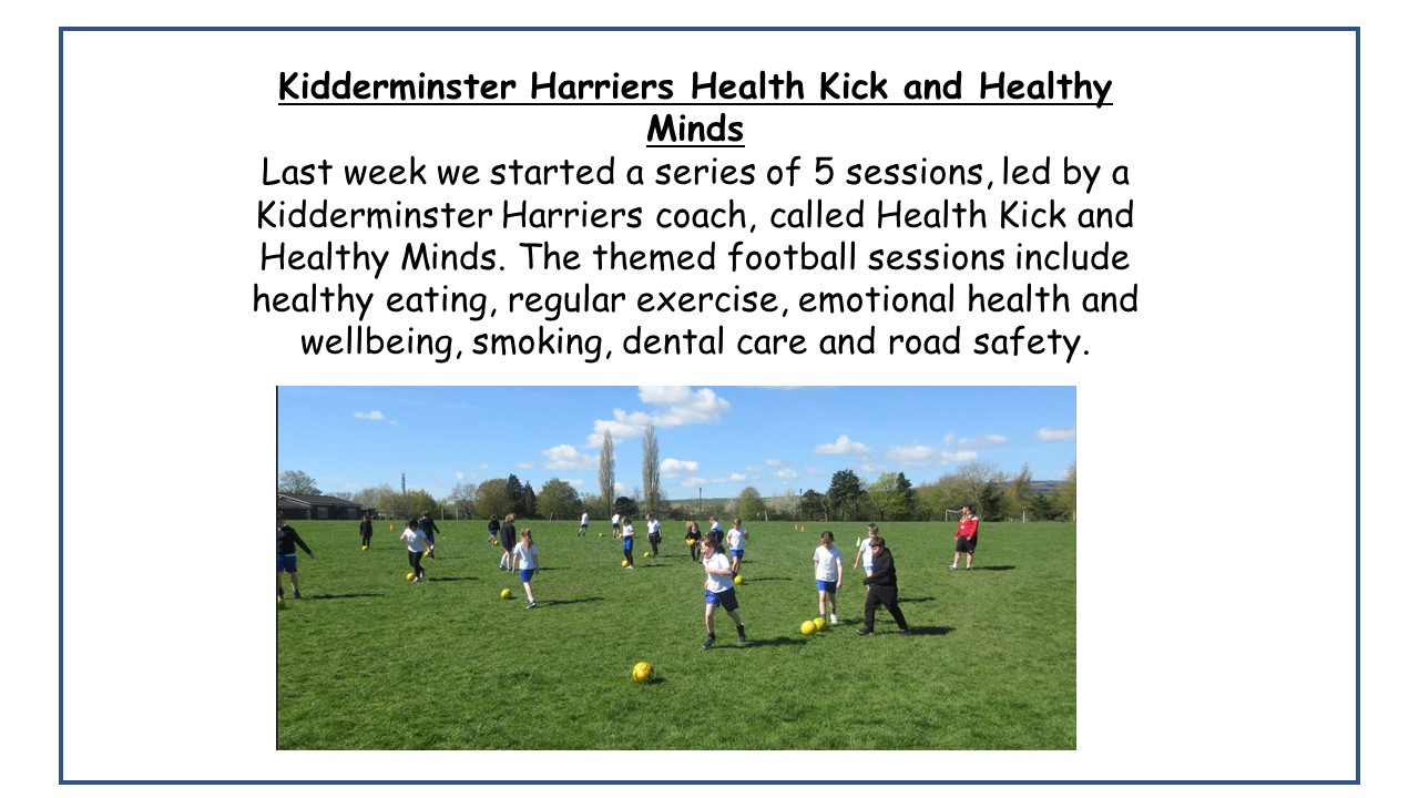 Year 5 Health Kick Programme